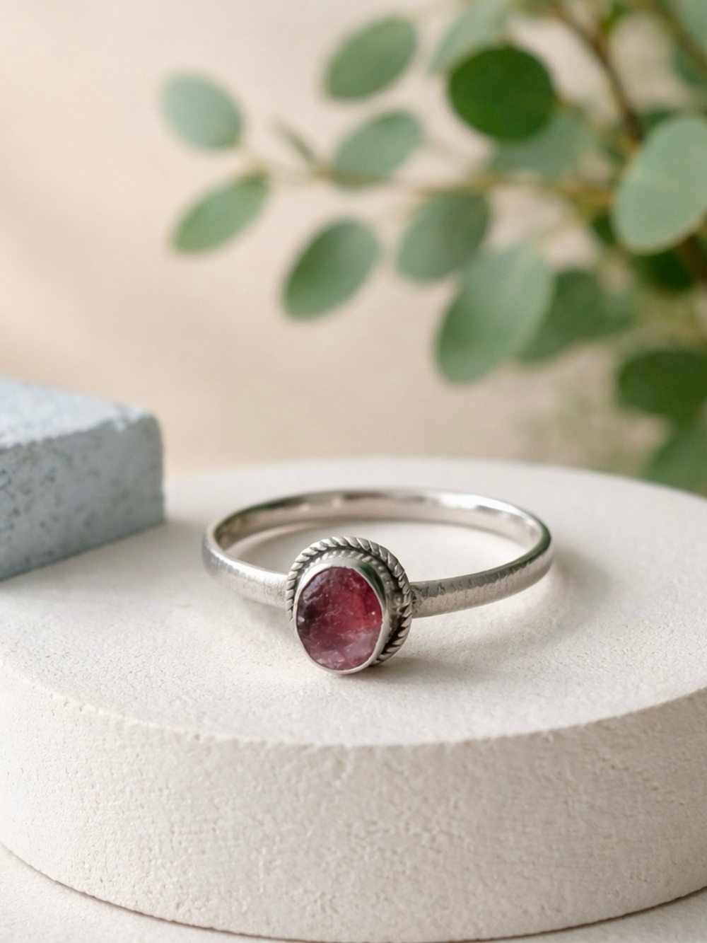 NEW! Pink Tourmaline Ring
